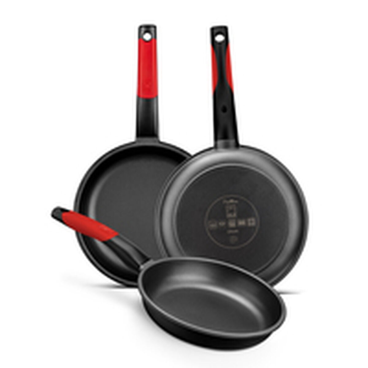 Non-stick frying pan BRA A411226 Black Stainless steel-6