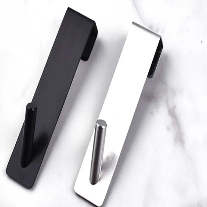 Stainless Steel Over Glass Hanger | Minimalist Design
