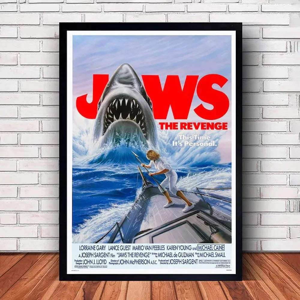 Jaws Wall Poster | Curator Design