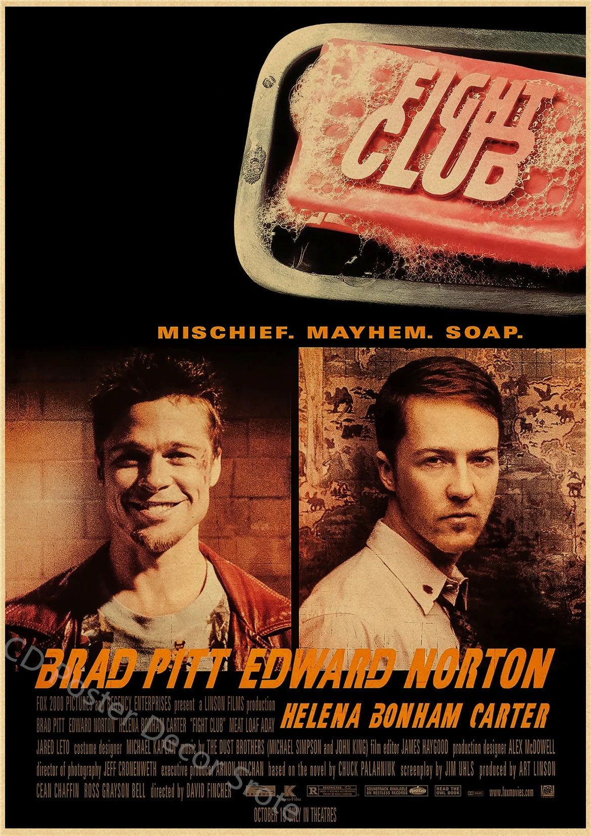 Hot Film Series Retro Poster | Curator Design