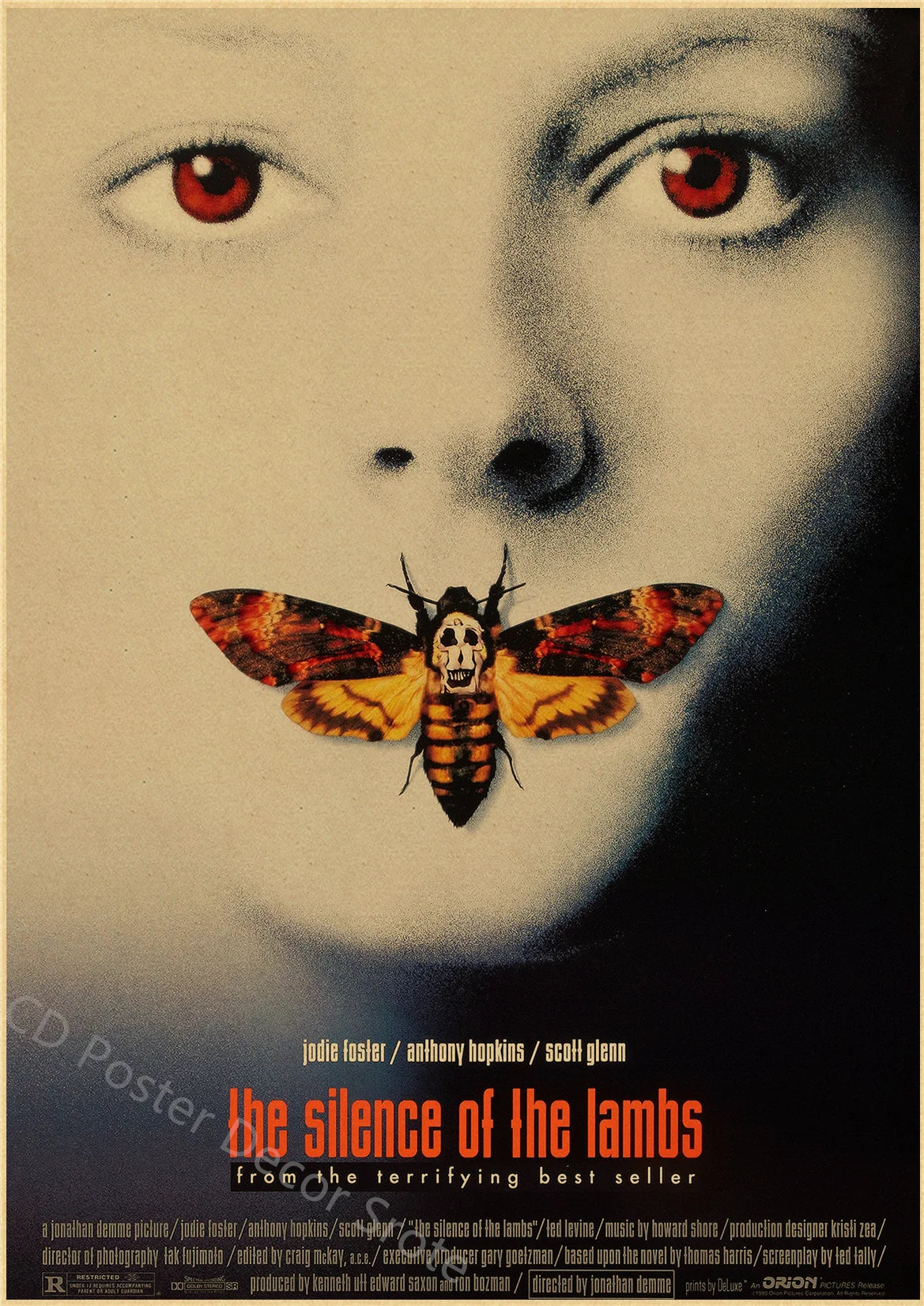 Hot Film Series Retro Poster | Curator Design