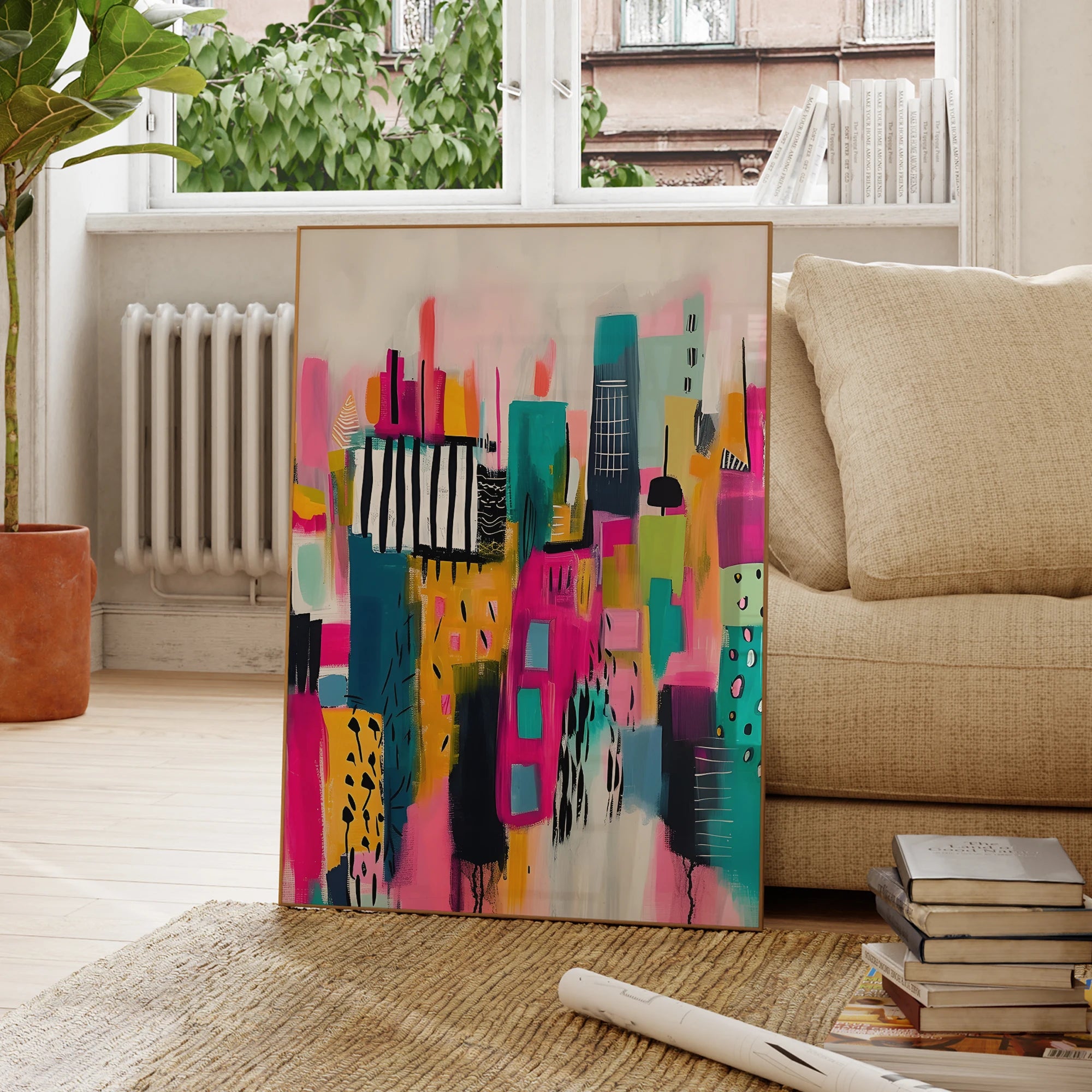 Artiste Wall Canvas | Curator Design