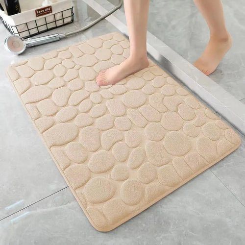 Cobblestone Bathroom Mat | Minimalist Design