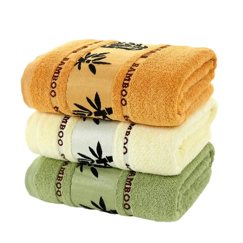 Set of 1/4/6 Bamboo Fiber Towels | Minimalist Design