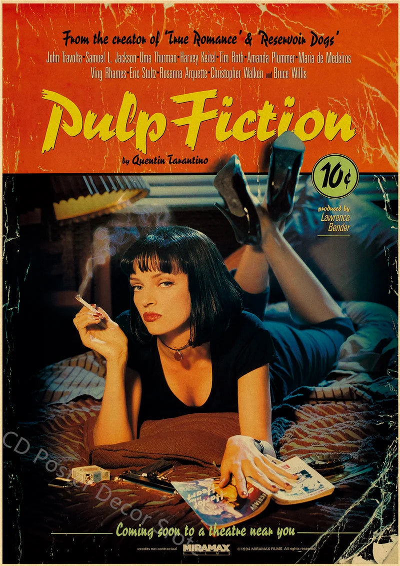 Hot Film Series Retro Poster | Curator Design