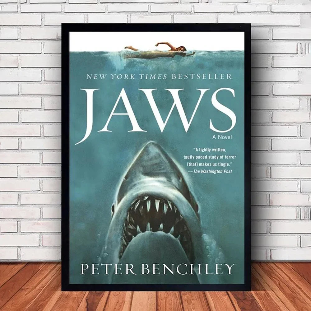 Jaws Wall Poster | Curator Design
