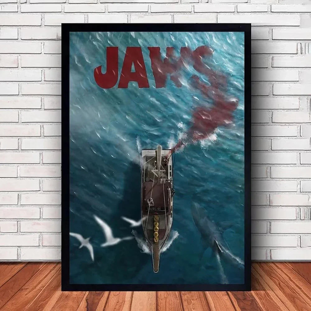 Jaws Wall Poster | Curator Design