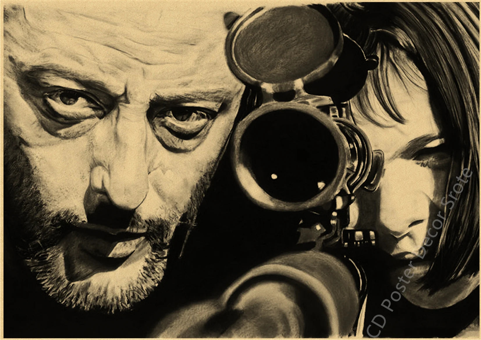 Hot Film Series Retro Poster | Curator Design