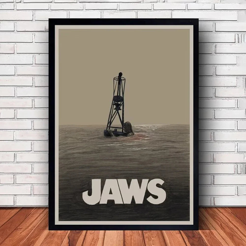 Jaws Wall Poster | Curator Design