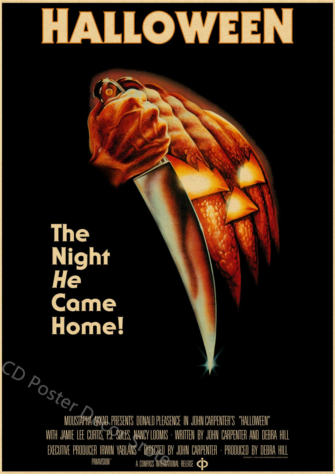 Hot Film Series Retro Poster | Curator Design