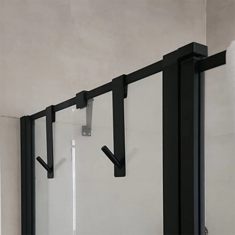 Stainless Steel Over Glass Hanger | Minimalist Design