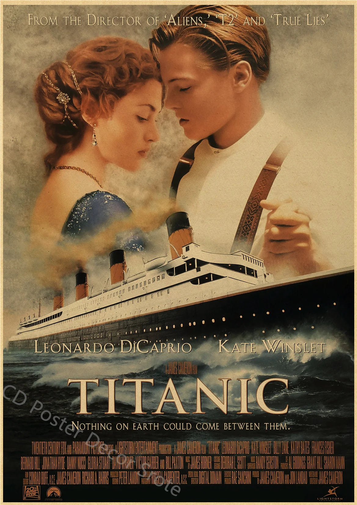 Hot Film Series Retro Poster | Curator Design