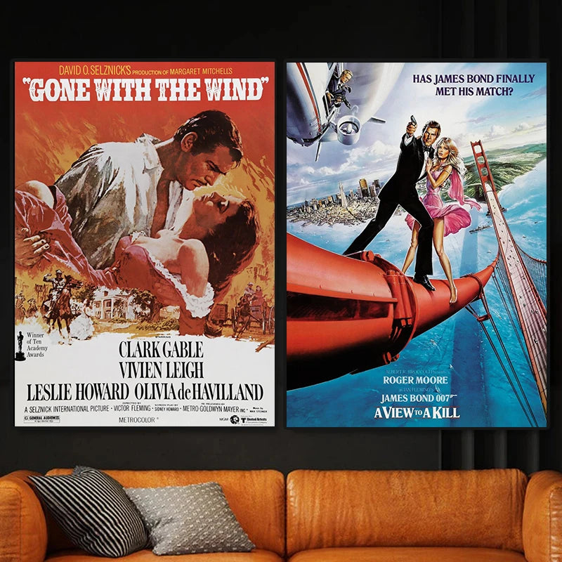 Classic Film Series Retro Poster | Curator Design