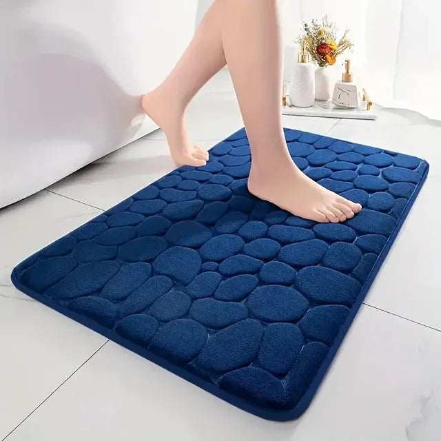Cobblestone Bathroom Mat | Minimalist Design