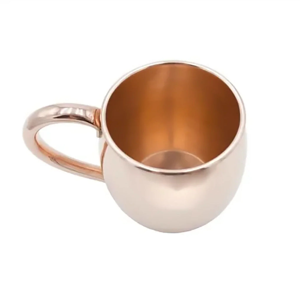 Moscow Mule Copper Mugs Plain Design| Barware | Available Set of - 4, 8, 12-2